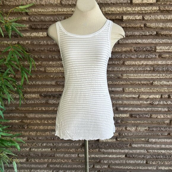 Hard Tail Forever White Triple Tiered Skirt and Ribbed Pleated Tank Size Small - Picture 10 of 10